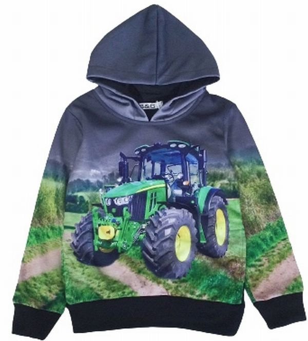 Sweat à capuche/pull Tracteur John Deere