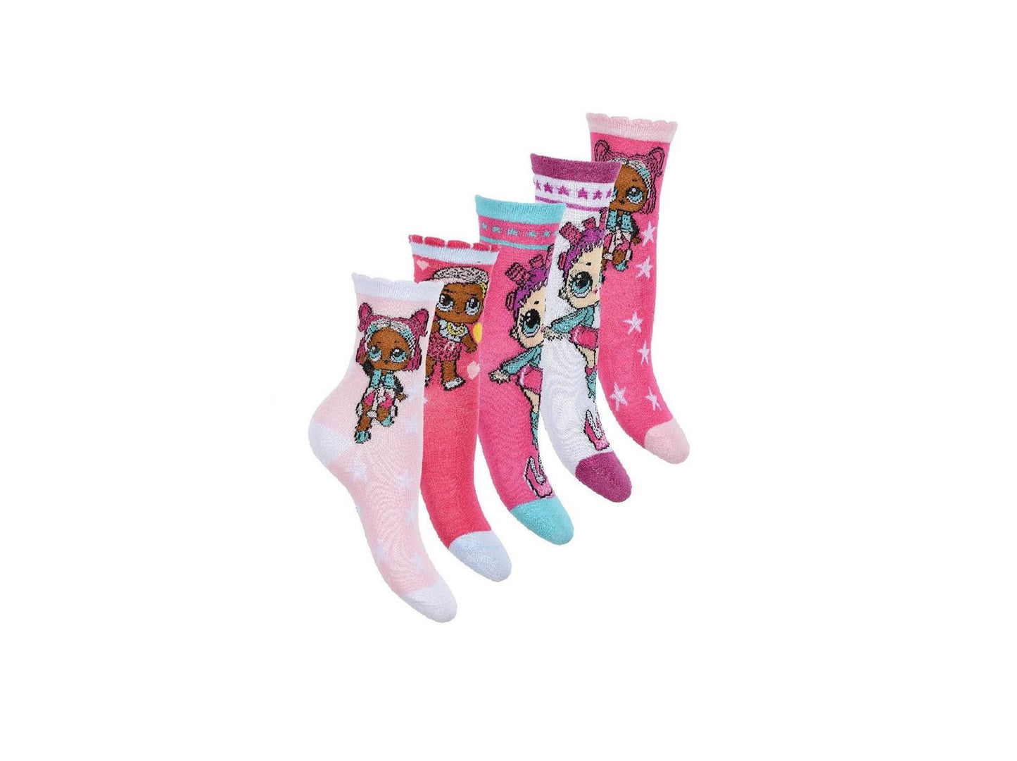 Socken LOL Überraschung (5 Paar)