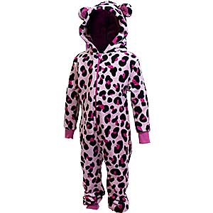 Onesie Leopaard roze