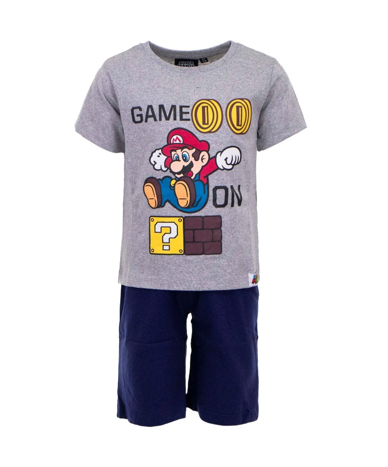 Shortama/pyjama Mario Bos