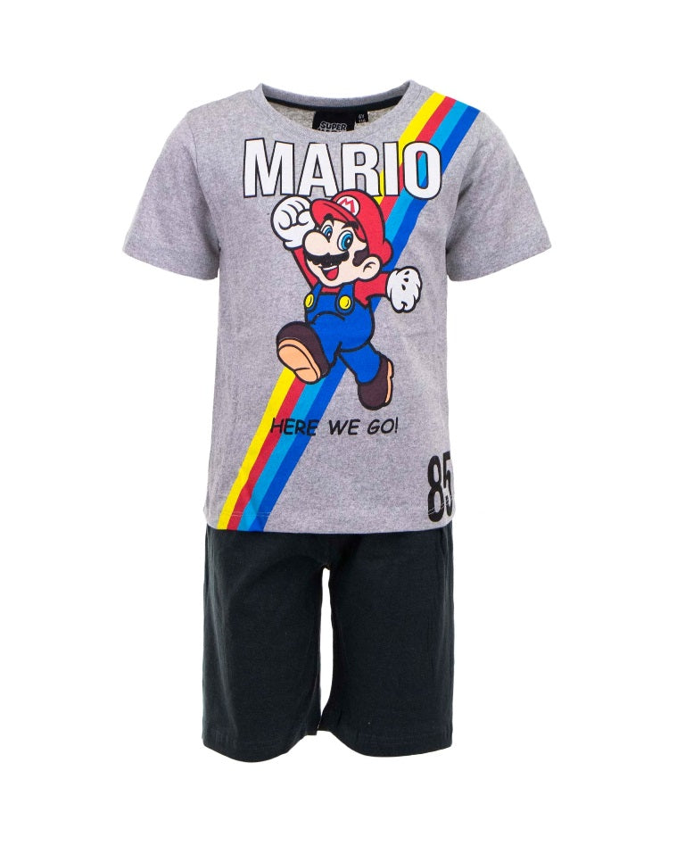 Shortama/pyjama Mario Bos