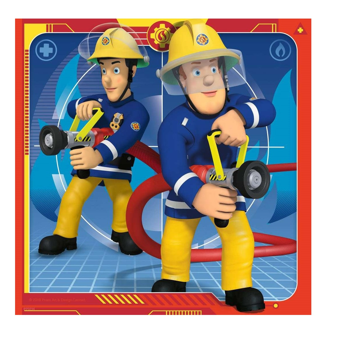 Ravensburger Puzzel Brandweerman Sam 3x 49 stukjes