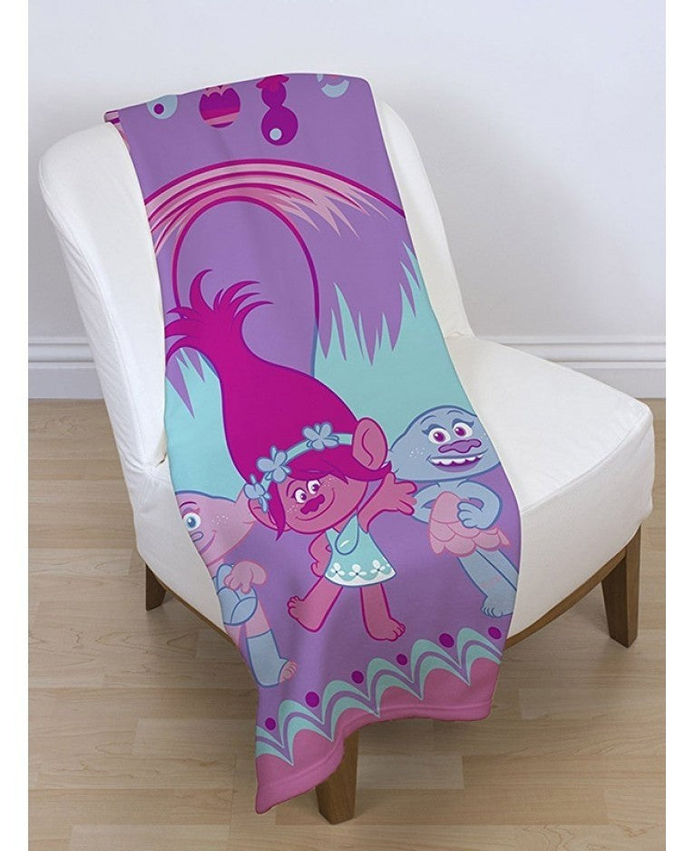 Trolls fleece deken