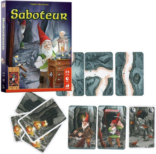 Saboteur Basisspel Kaartspel