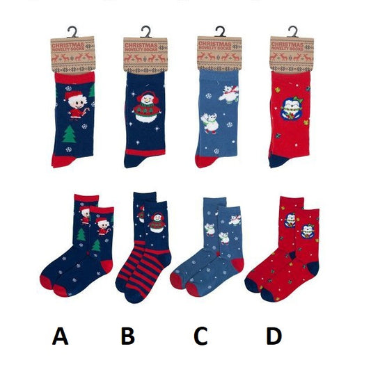 Weihnachtssocken Damen Größe 37-39