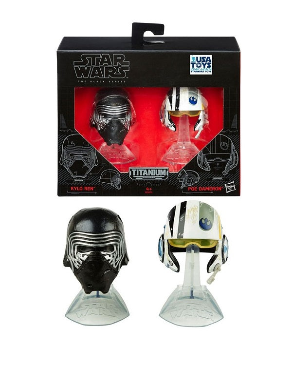 Star Wars DC Black Series Die Cast Helmet 2-Pack