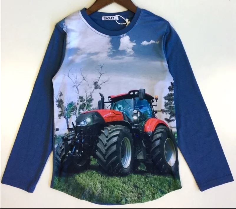 Chemise à manches longues Case Tractor