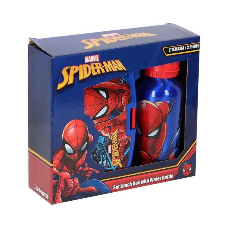 Spider-Man Lunchset – Broodtrommel & Drinkfles 400 ml