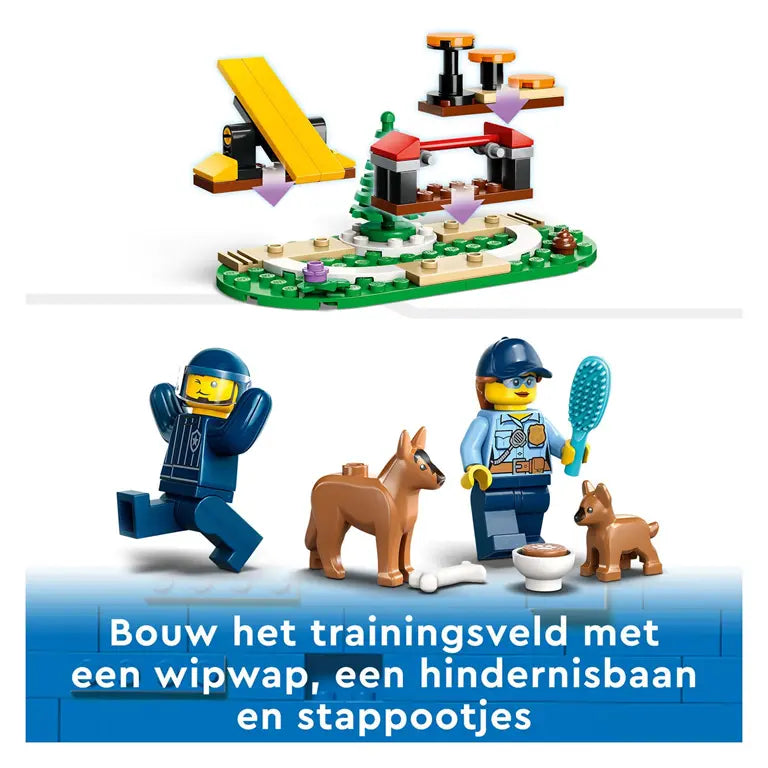 LEGO® City 60369 Mobiele Politiehondentraining – Speelset met Politieauto & Honden
