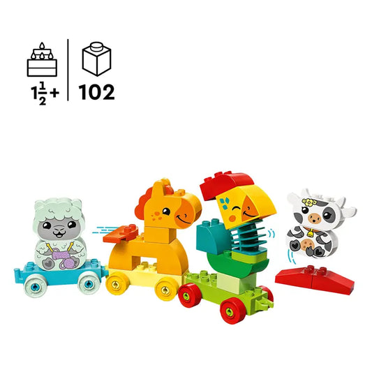 LEGO® DUPLO® 10412 Dierentrein Educatieve Speelset 1,5+