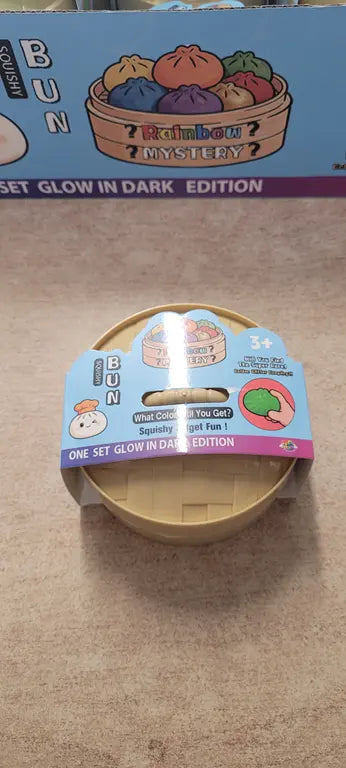 Squishy Dumpling XL Glow in the Dark – 8,5 cm Speelgoed