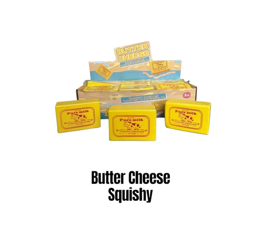Butter Pure Milk Squishy slow rising knijpspeelgoed 11 x 7 x 4,5 cm