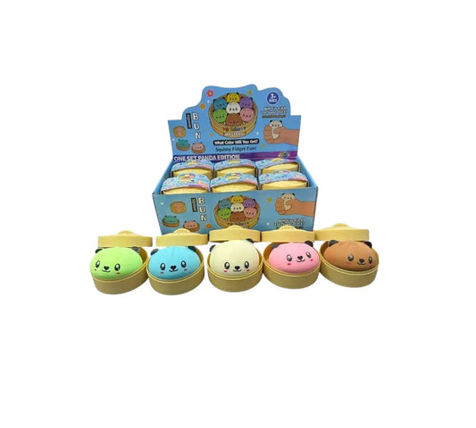 Panda Dumpling Squishy Mystery Blind Box van 8,5 cm in verschillende kleuren