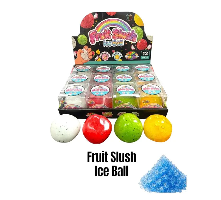 Fruit Slush Ice Ball Squishy – Crunchy Slush Vulling