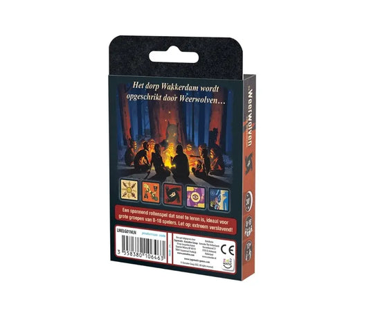 De Weerwolven van Wakkerdam – Kaartspel – Partyspel voor 8–18 Spelers – Rollenspel – Vanaf 10 Jaar