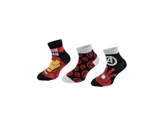 3 paar sneaker sokken Marvel Avengers