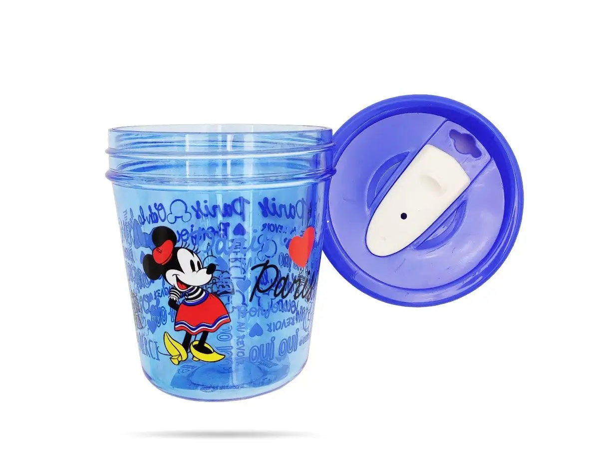 DISNEY Minnie Mouse Reisbeker blauw 350ml
