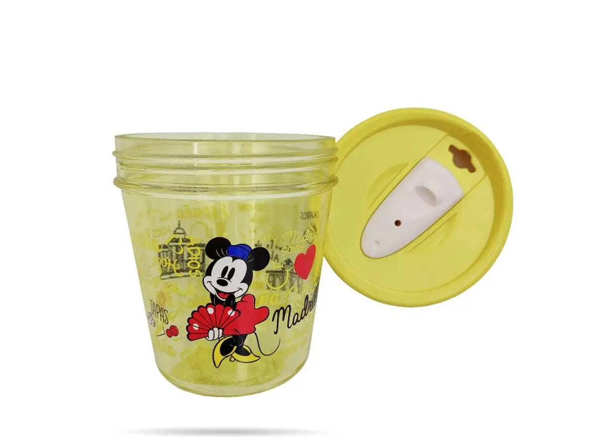 DISNEY Minnie Mouse Reisbeker geel 350ml
