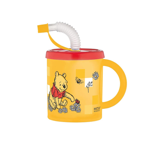 Drinkbeker Winnie the Pooh 210ml met rietje