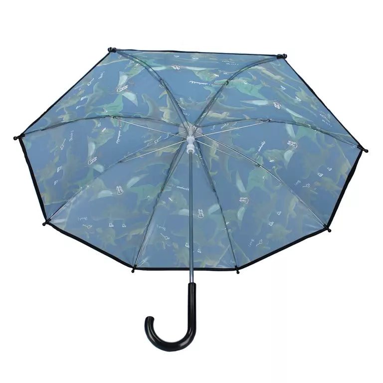 Vadabag Skooter Don't Worry About Rain - Paraplu - Blauw - Dino