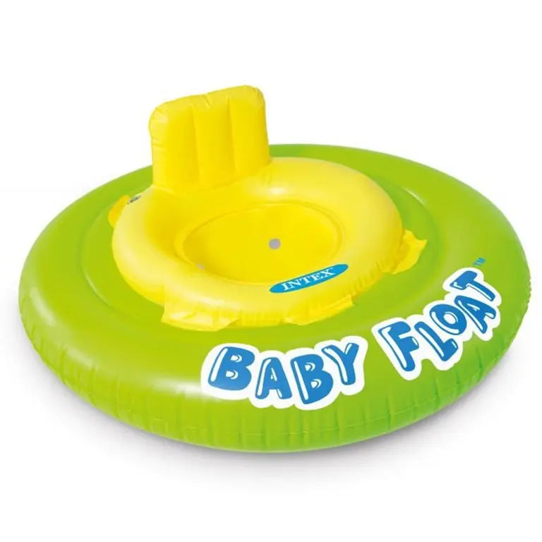 Intex Baby Float geel groene babyzwemband tot 15 kg