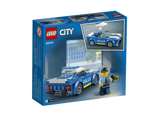 LEGO City 60312 Politiewagen – Bouwset Politieauto met Minifiguur – Leeftijd 5+ – Officiële LEGO Licentie