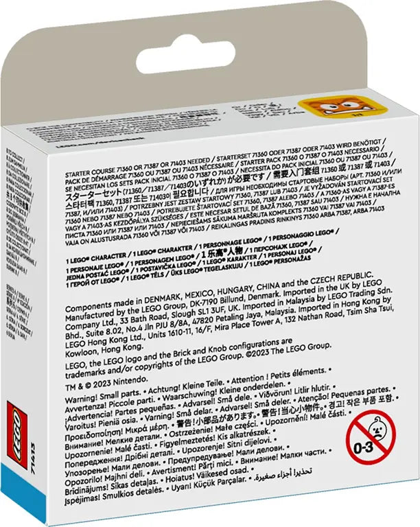 LEGO Super Mario 71413 – Personagepakketten Serie 6 – 52-Delig – 8 Verrassingsfiguren – Vanaf 7 Jaar