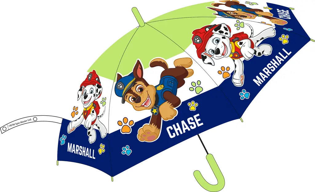Paw Patrol Chase en Marshall kinderparaplu 68 cm