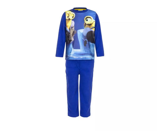 Minions Fleece-Pyjama – Blau