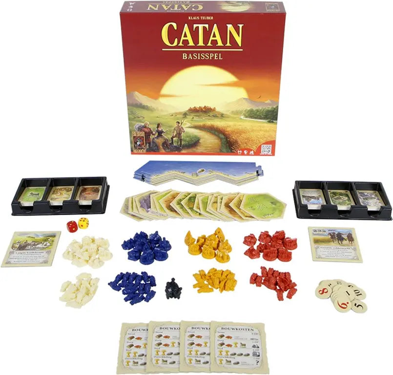 999 Games Catan – Basisspel – Strategisch Handelsspel – Bordspel voor 3–4 Spelers – Vanaf 10 Jaar
