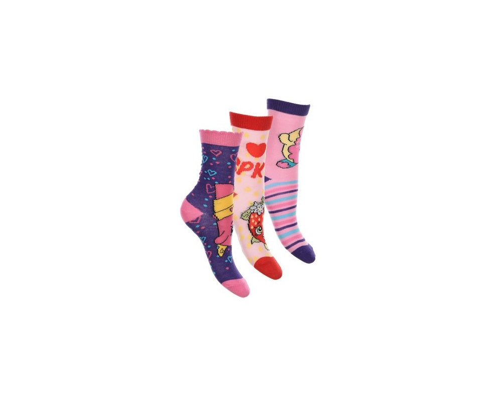 3 paar sokken Shopkins