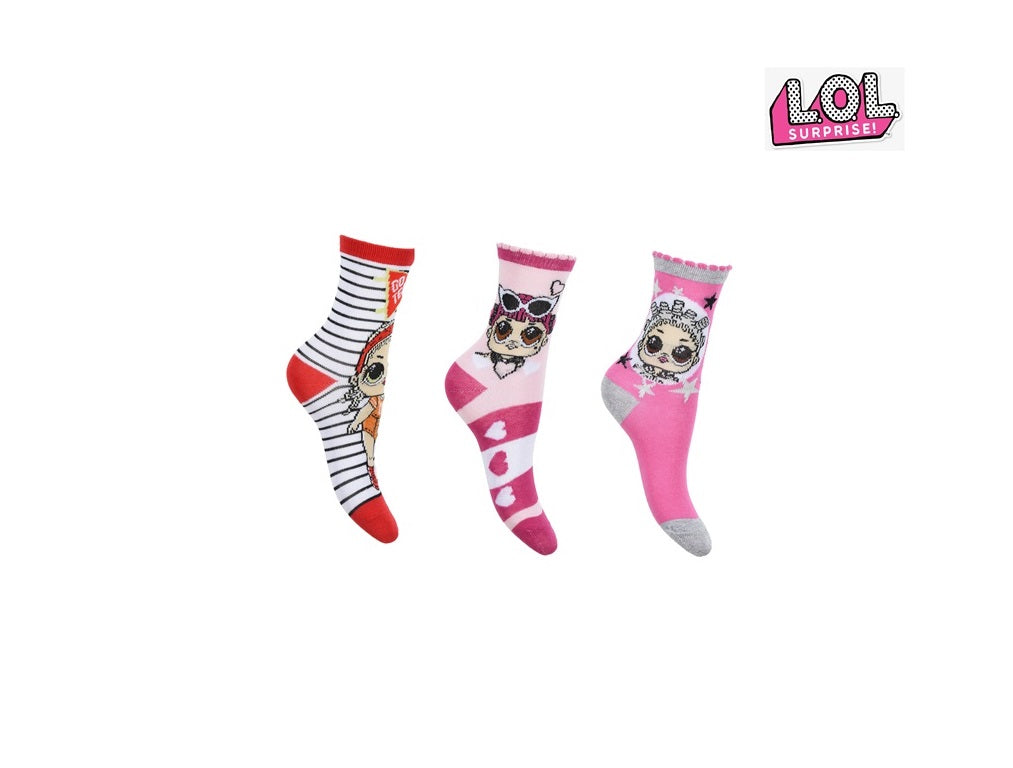 3 paar sokken L.O.L. surprise