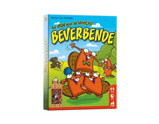 999 Games Beverbende kaartspel familiespel voor 2 tot 6 spelers