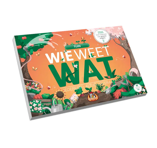 Wie Weet Wat Tuin editie spel