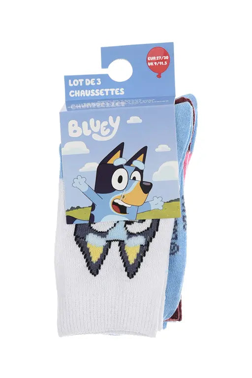 Bluey kindersokken 3-pack in originele verpakking