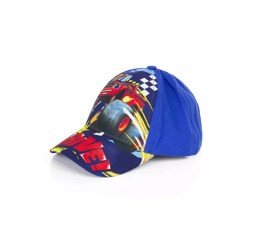 Blaze en de Monsterwielen pet -blauw -maat 52