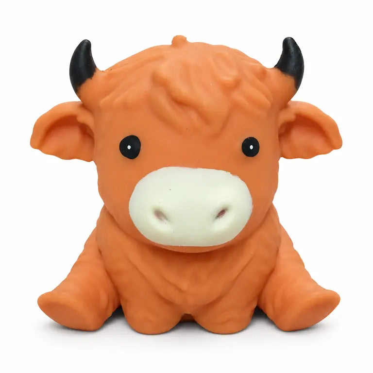 TB Fun Highland Cow XL Squishy – 17 cm – Koe Squishy