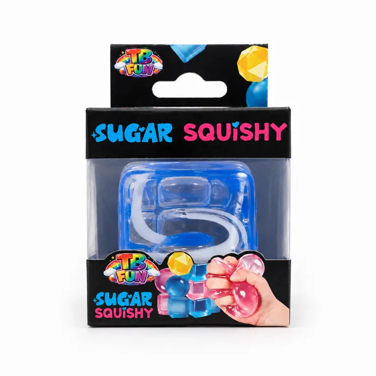 Sugar Squishy Cube Glass Print – Knijpkubus 5 x 5 cm