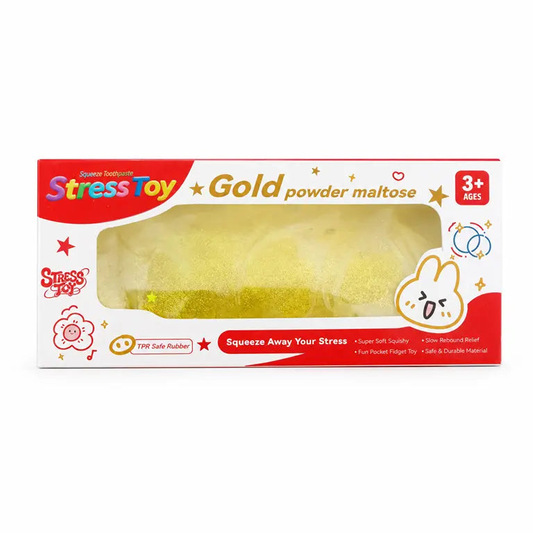 Toothpaste Sugar Squishy – Tandpasta Knijpspeelgoed 12 x 5 cm