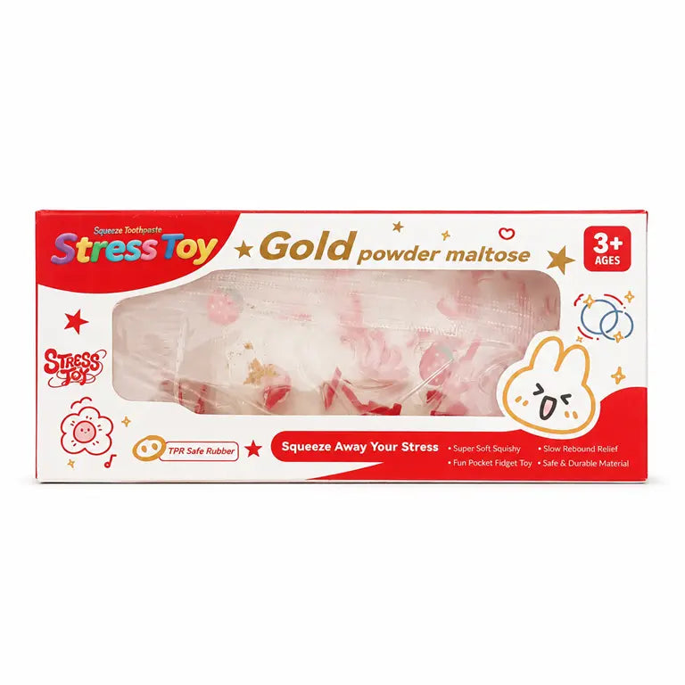 Toothpaste Sugar Squishy – Tandpasta Knijpspeelgoed 12 x 5 cm