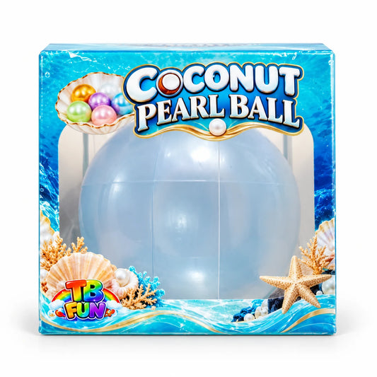 TB-Fun Coconut Pearl Ball squishy blauw ca. 7 cm