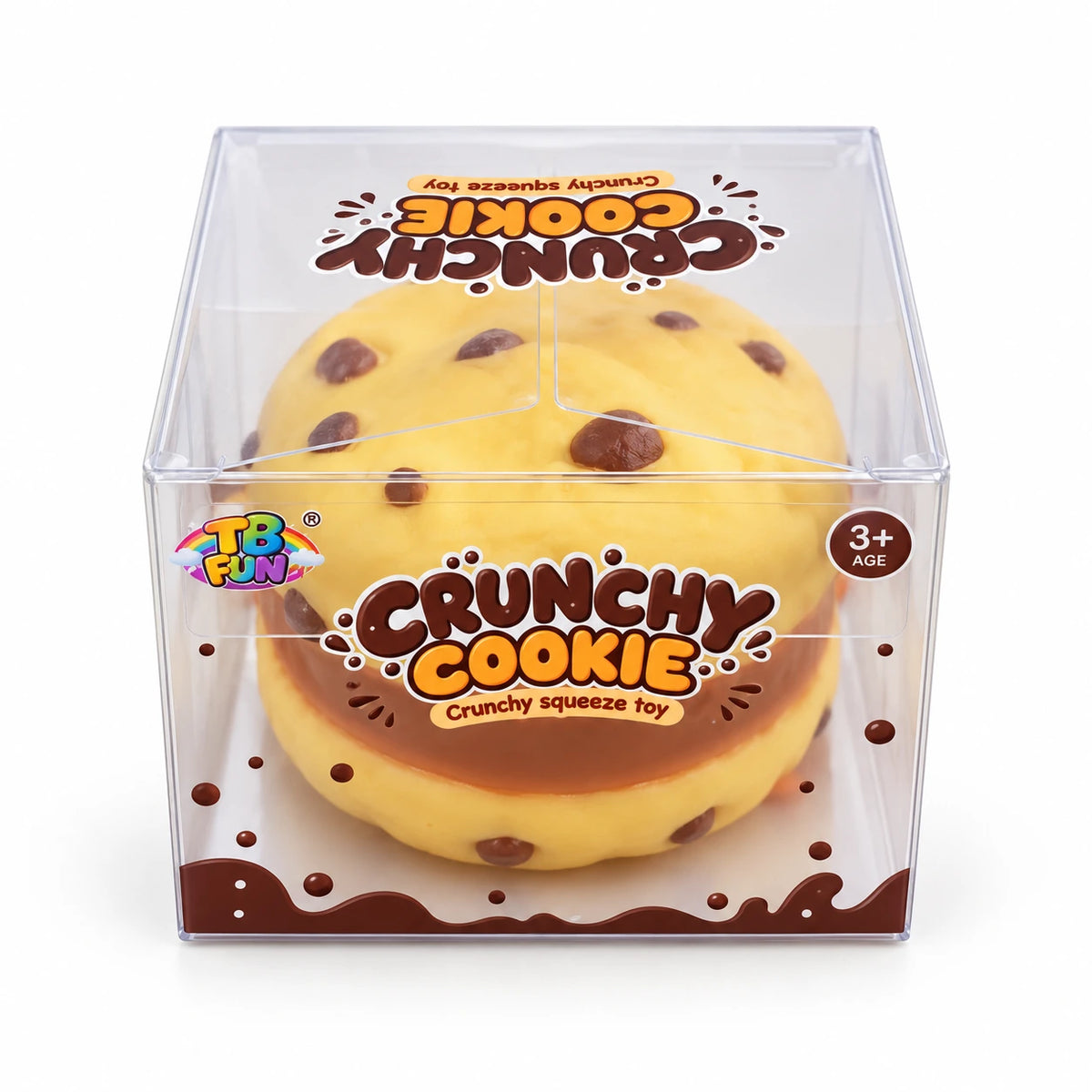 TB Fun Crunchy Cookie Squishy in verpakking van 6,5 cm