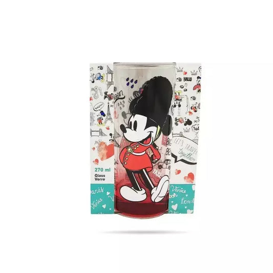 Set van 3 Glazen – Mickey Mouse & Friends Wereldsteden 🌍