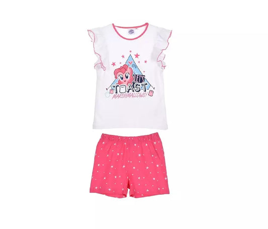 Shortama My Little Pony - wit/roze