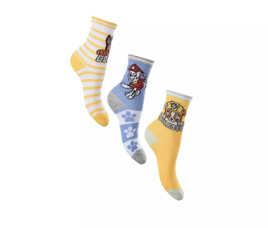 sokken Paw Patrol 3-pack