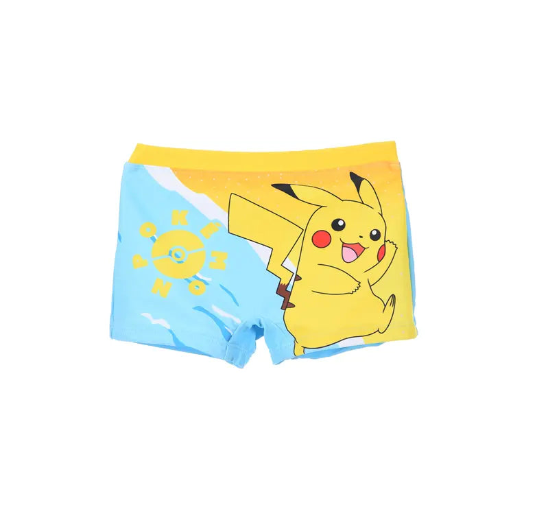 Pokémon zwemboxer blauw jongens Pikachu print officiële licentie