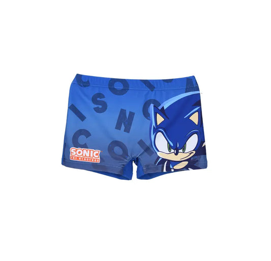 Sonic zwemboxer blauw jongens officiële licentie
