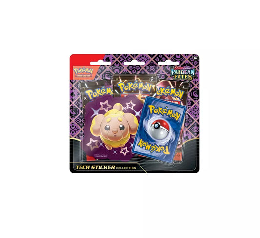 Pokémon Scarlet & Violet Paldean Fates Sticker Blister - Fidough - Pokémon Kaarten