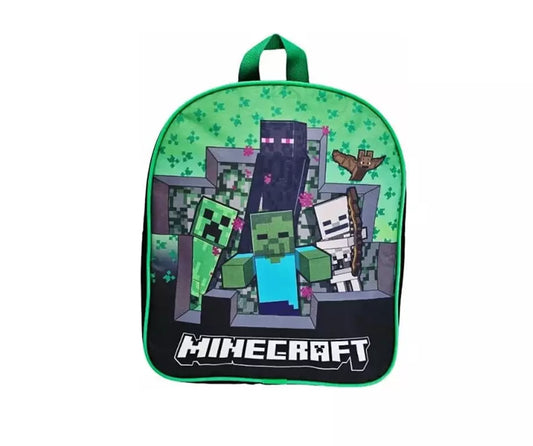 Minecraft Survival Mode Rugzak 30 cm – Kinder Rugtas – Officiële Licentie