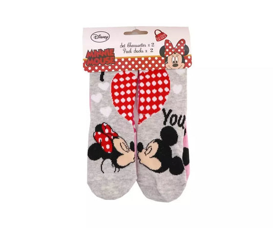 2-pack sokken Minnie Mouse